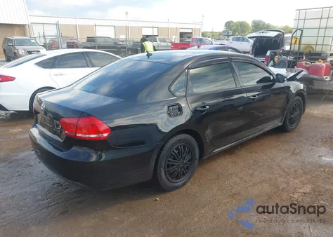 2014 Volkswagen Passat 2.5L S from USA, damaged, VIN 1VWAP7A35EC016778